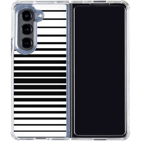 Modern Stripes Galaxy Z Fold5 5G Clear Case