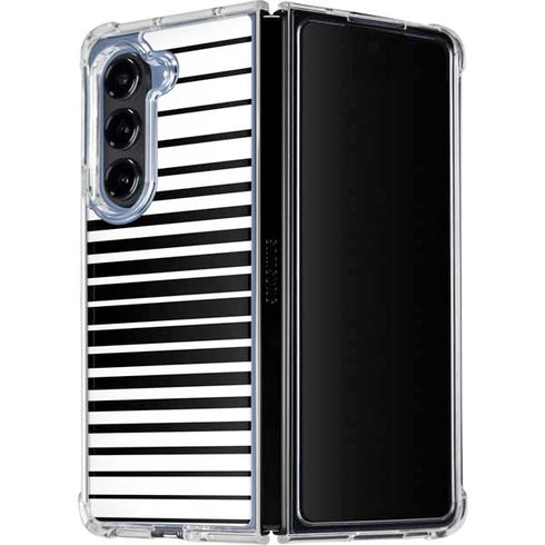 Modern Stripes Galaxy Z Fold5 5G Clear Case
