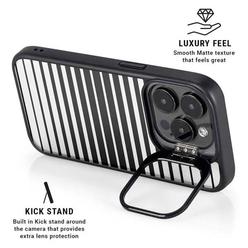 Modern Stripes iPhone 13 Pro Kickstand Case
