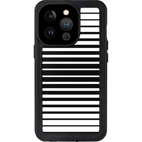 Modern Stripes iPhone 15 Pro Waterproof Case