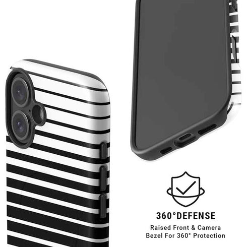 Modern Stripes iPhone 16 Magsafe Impact Case