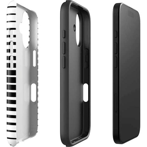 Modern Stripes iPhone 16 Plus Impact Case