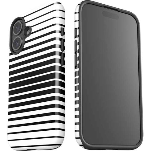 Modern Stripes iPhone 16 Plus Impact Case