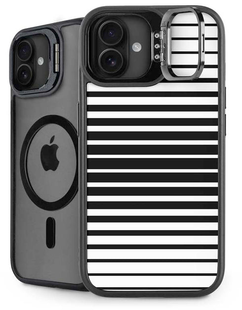 Modern Stripes iPhone 16 Plus Kickstand Case