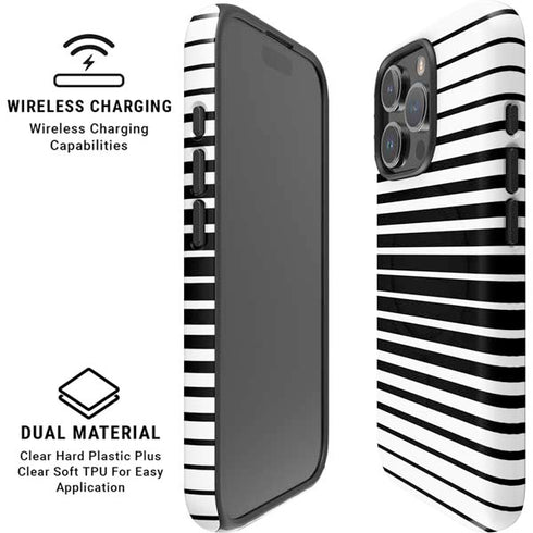Modern Stripes iPhone 16 Pro Magsafe Impact Case