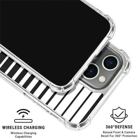 Modern Stripes iPhone 16 Pro Max Clear Case