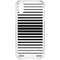 Modern Stripes iPhone XS Clear Case