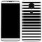 Modern Stripes Moto E5 Plus Skin