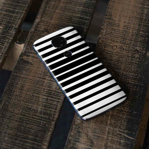 Modern Stripes Moto E5 Plus Skin