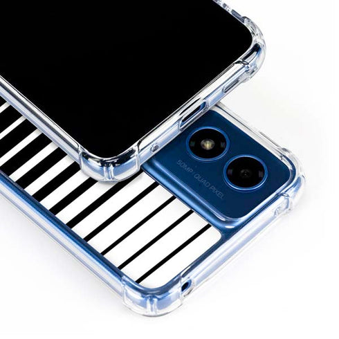 Modern Stripes Moto G 5G (2024) Clear Case