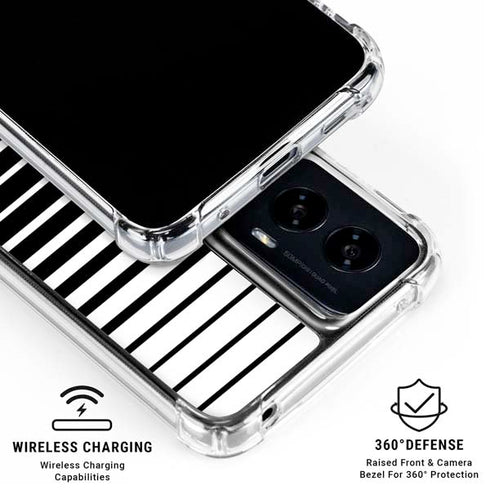Modern Stripes Moto G Power 5G (2024) Clear Case