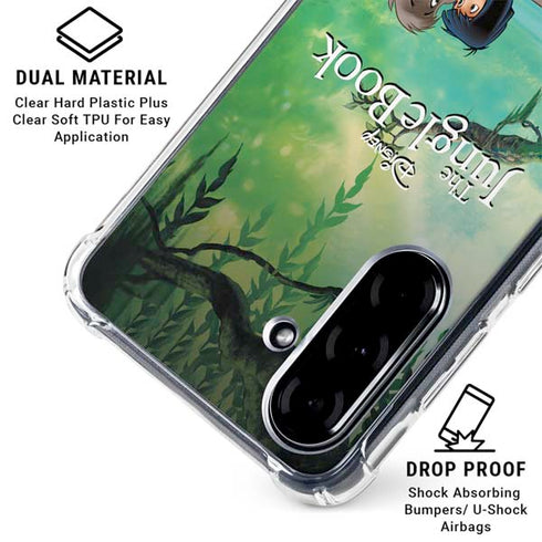Disney Jungle Book Mogli and Baloo Galaxy A36 5G Clear Case