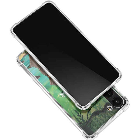 Disney Jungle Book Mogli and Baloo Galaxy S24 FE Clear Case