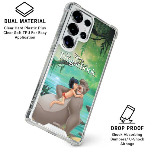 Disney Jungle Book Mogli and Baloo Galaxy S26 Ultra Clear Case