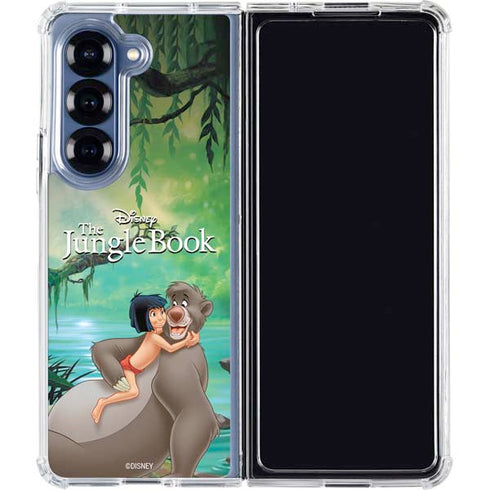 Disney Jungle Book Mogli and Baloo Galaxy Z Fold6 Clear Case