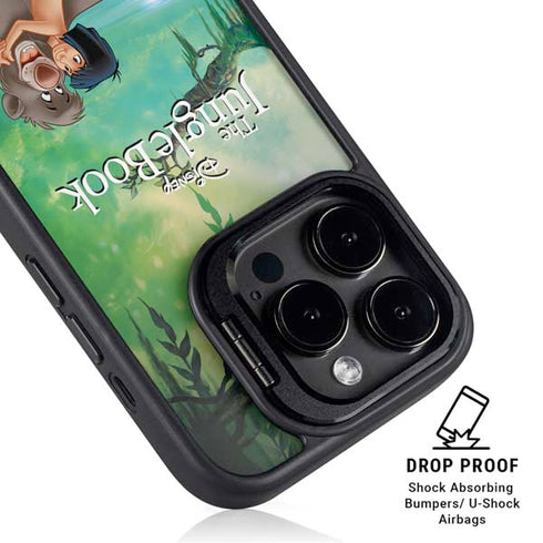 Disney Jungle Book Mogli and Baloo iPhone 14 Pro Max Kickstand Case