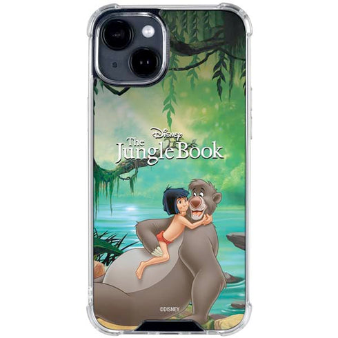 Disney Jungle Book Mogli and Baloo iPhone 15 Clear Case