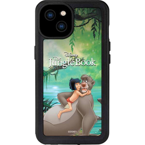 Disney Jungle Book Mogli and Baloo iPhone 15 Plus Waterproof Case