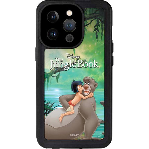 Disney Jungle Book Mogli and Baloo iPhone 15 Pro Waterproof Case