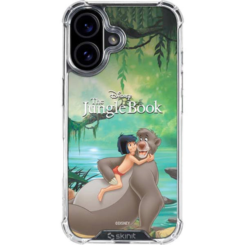 Disney Jungle Book Mogli and Baloo iPhone 16 Plus Clear Case