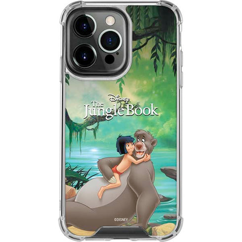 Disney Jungle Book Mogli and Baloo iPhone 16 Pro Max Clear Case