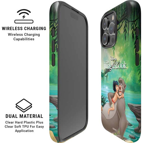 Disney Jungle Book Mogli and Baloo iPhone 16 Pro Max Magsafe Impact Case