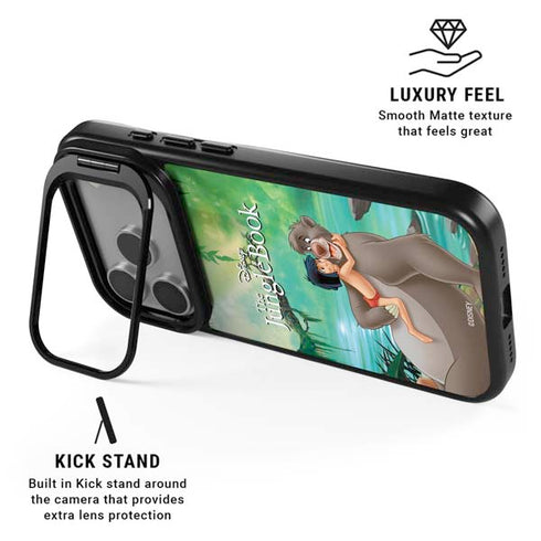 Disney Jungle Book Mogli and Baloo iPhone 17 Pro Max Kickstand Case