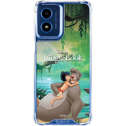 Disney Jungle Book Mogli and Baloo Moto G 5G (2024) Clear Case