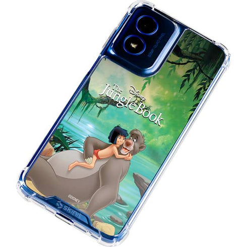 Disney Jungle Book Mogli and Baloo Moto G 5G (2024) Clear Case