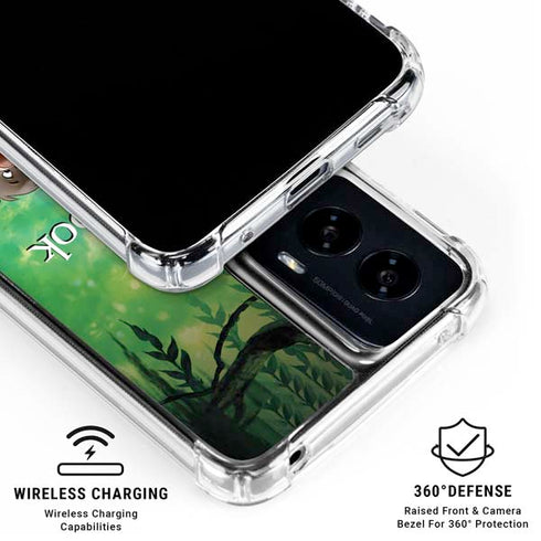 Disney Jungle Book Mogli and Baloo Moto G Power 5G (2024) Clear Case