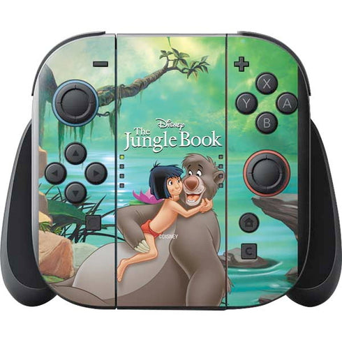 Disney Jungle Book Mogli and Baloo Nintendo Switch 2 (2025) with Joy-Con Skin