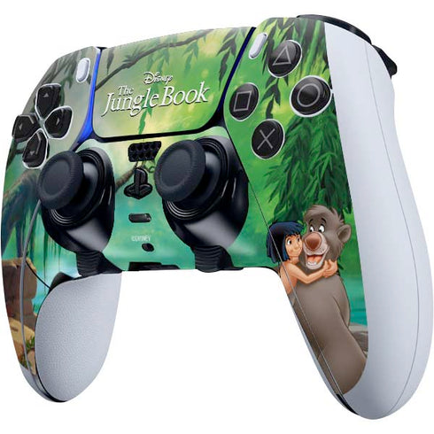 Disney Jungle Book Mogli and Baloo PS5 DualSense Edge Pro Controller Skin
