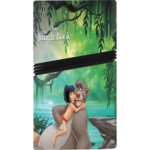 Disney Jungle Book Mogli and Baloo PS5 Pro Console Skin