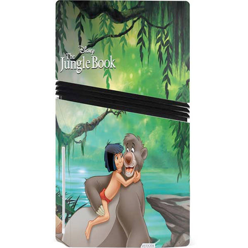 Disney Jungle Book Mogli and Baloo PS5 Pro Disk Console Skin
