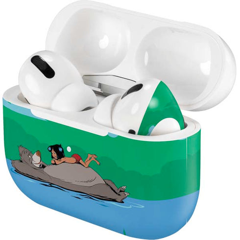 Disney Jungle Book Mogli and Baloo Swim AirPods Skins
