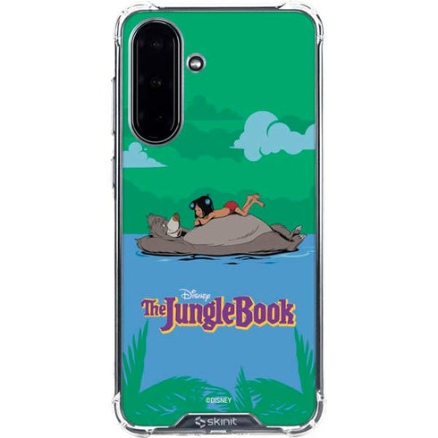 Disney Jungle Book Mogli and Baloo Swim Galaxy A36 5G Clear Case