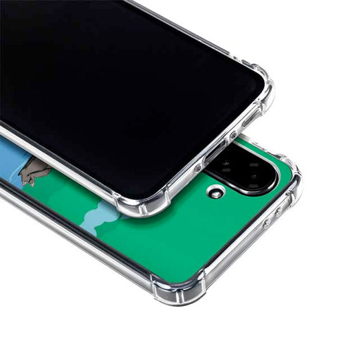 Disney Jungle Book Mogli and Baloo Swim Galaxy A36 5G Clear Case