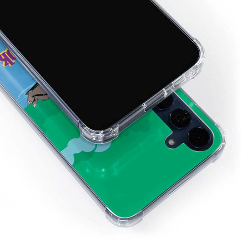 Disney Jungle Book Mogli and Baloo Swim Galaxy A55 5G Clear Case