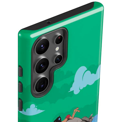 Disney Jungle Book Mogli and Baloo Swim Galaxy S23 Ultra Pro Case