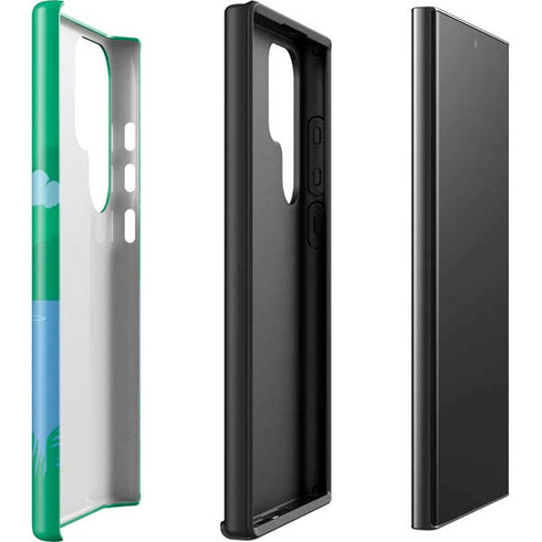 Disney Jungle Book Mogli and Baloo Swim Galaxy S23 Ultra Pro Case