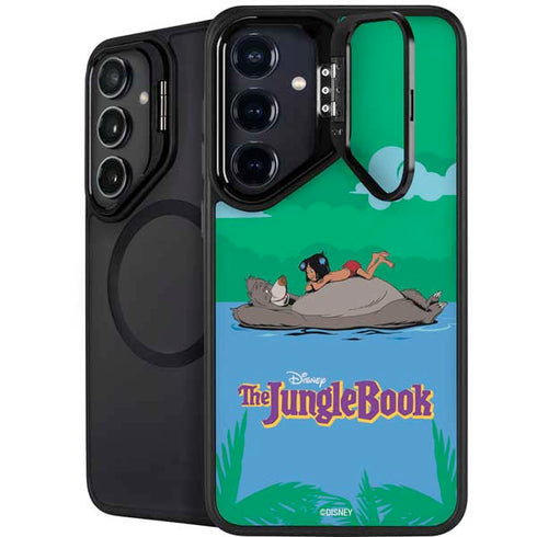 Disney Jungle Book Mogli and Baloo Swim Galaxy S24 FE Kickstand Case