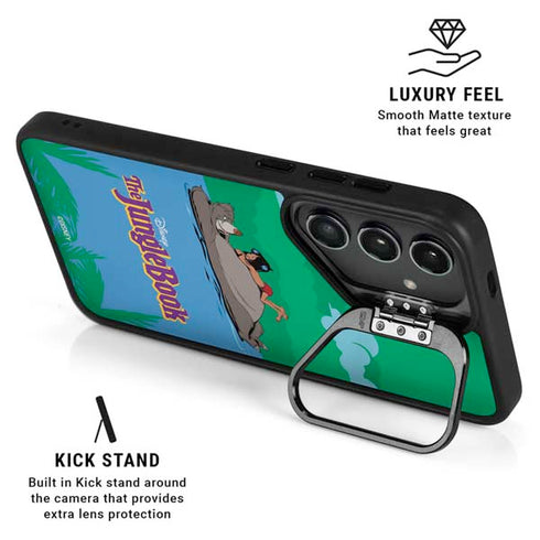 Disney Jungle Book Mogli and Baloo Swim Galaxy S25 Kickstand Case