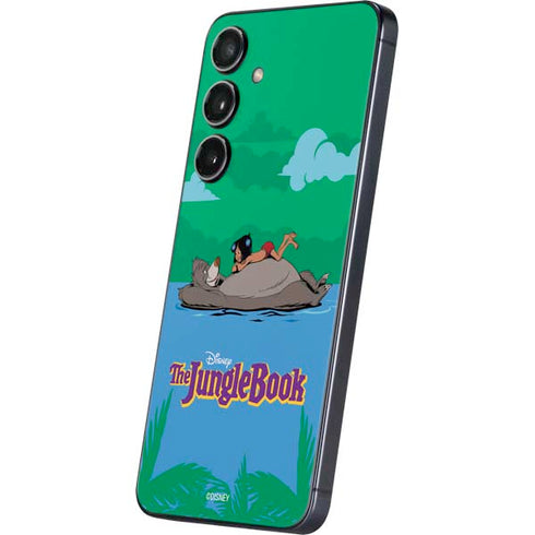 Disney Jungle Book Mogli and Baloo Swim Galaxy S24 Skin