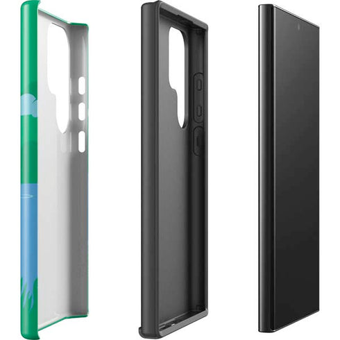 Disney Jungle Book Mogli and Baloo Swim Galaxy S25 Ultra Impact Case