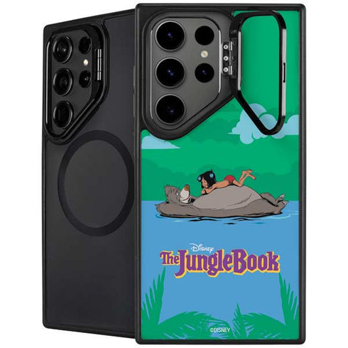 Disney Jungle Book Mogli and Baloo Swim Galaxy S25 Ultra Kickstand Case