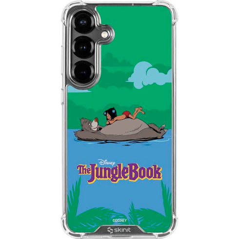 Disney Jungle Book Mogli and Baloo Swim Galaxy S26 Plus Clear Case