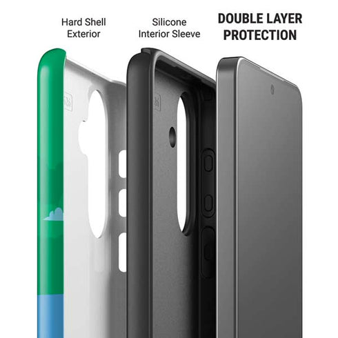 Disney Jungle Book Mogli and Baloo Swim Galaxy S26 Plus Impact Case