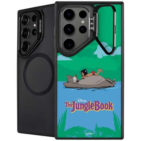 Disney Jungle Book Mogli and Baloo Swim Galaxy S26 Ultra Kickstand Case