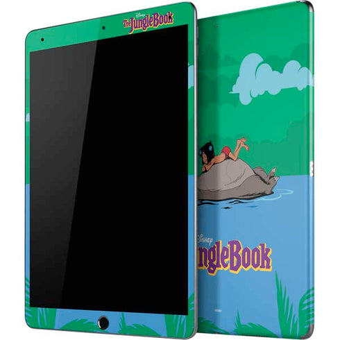 Disney Jungle Book Mogli and Baloo Swim iPad Skins