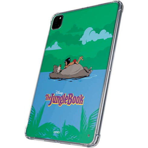 Disney Jungle Book Mogli and Baloo Swim iPad Pro 11in (2024) Clear Case